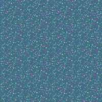 Makower Fairy Dust Sparkle Teal 053-T Main Image