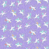 Makower Fairy Dust Unicorn Lilac 050-L Main Image