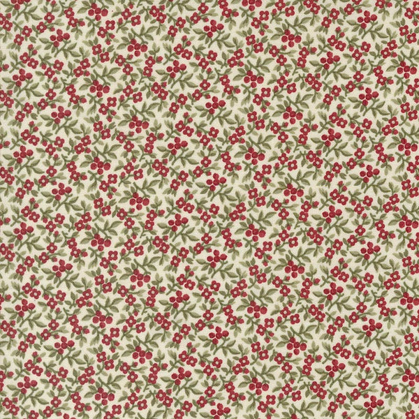 Moda A Christmas Carol Bountiful Berries Snowflake 44359-11 Main Image