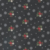 Moda A Christmas Carol Floral Flurries Ebony 44355-16 Main Image