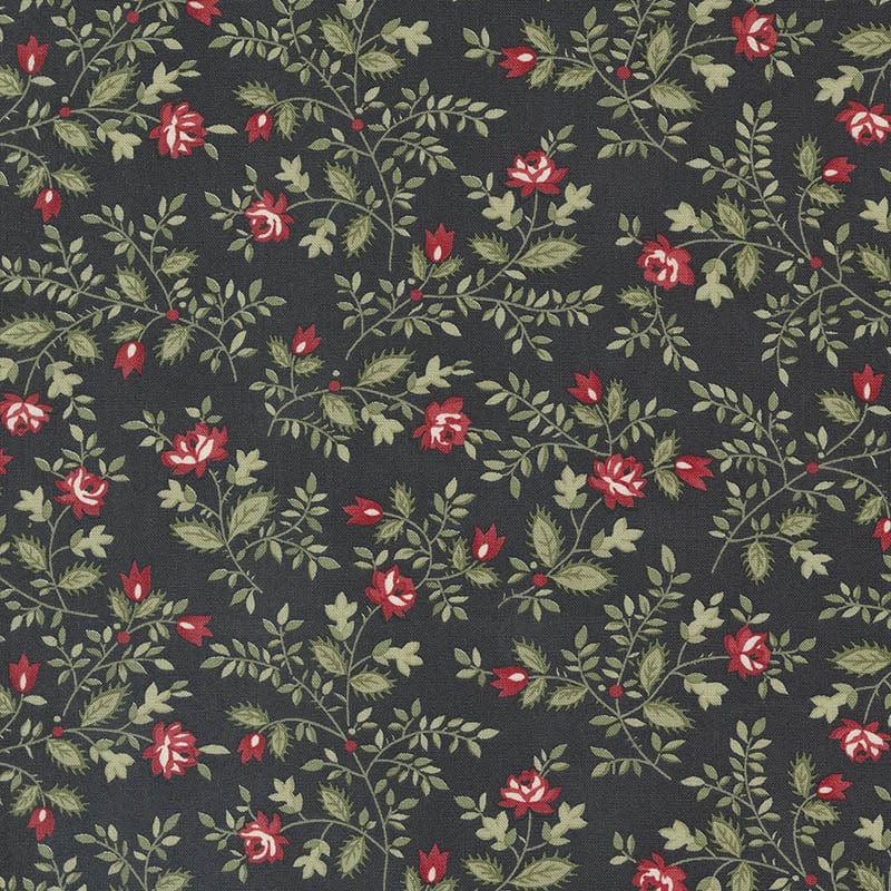 Moda A Christmas Carol Silent Night Ebony 44358-16 Main Image