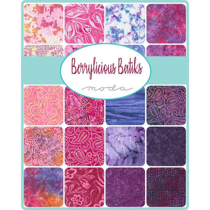 Moda Berrylicious Batiks Layer Cake 4368LC Swatch Image