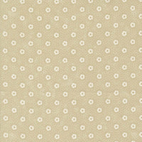 Moda Blackbirds Nest Daisies And Dots Tan Tonal 9752-21 Main Image