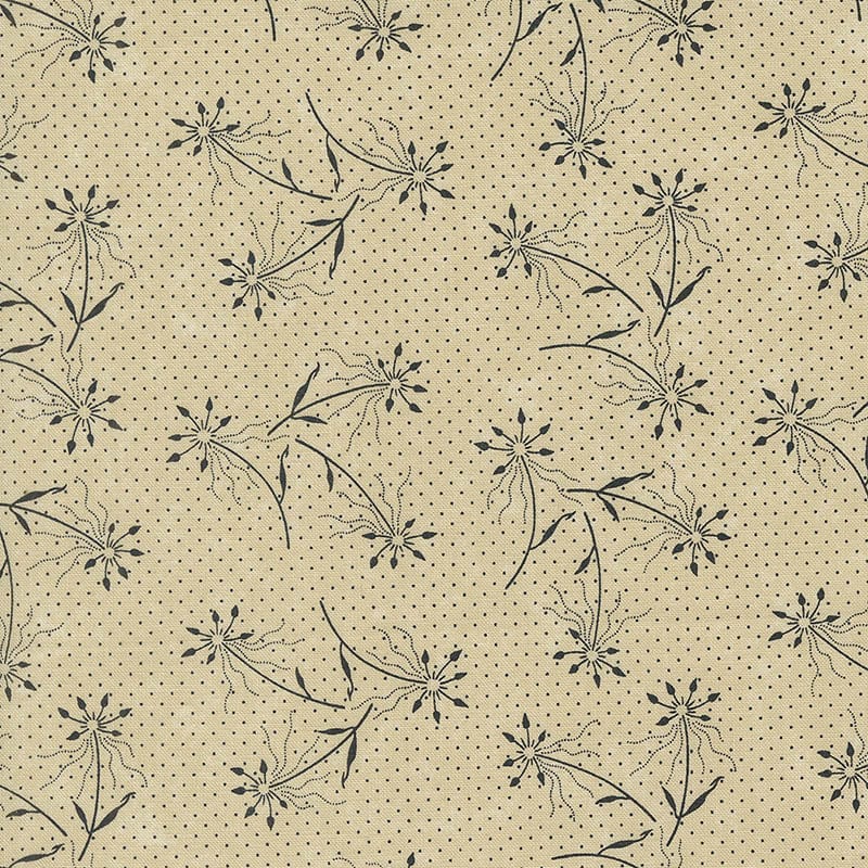 Moda Blackbirds Nest Dandelions Tan 9750-11 Main Image