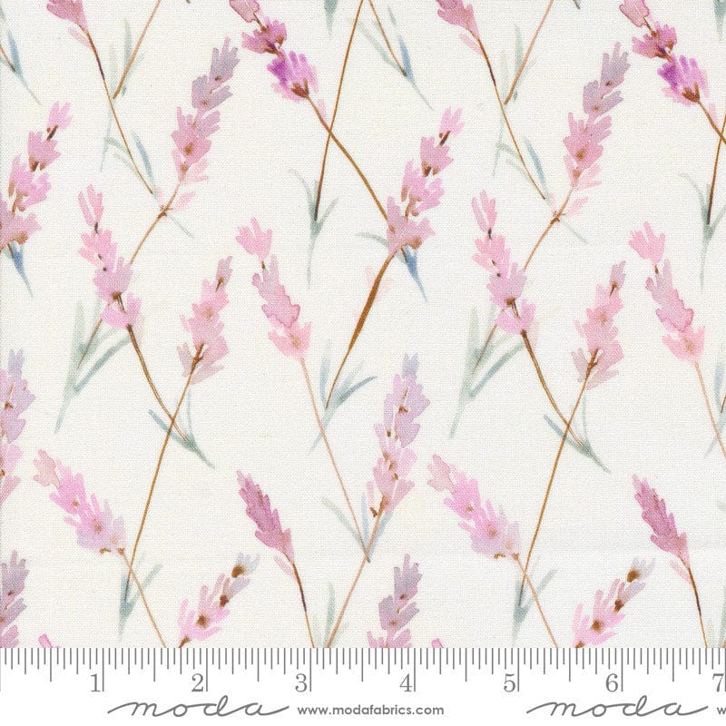 Moda Blooming Lovely Lavender Cream 16975-11 Ruler Image