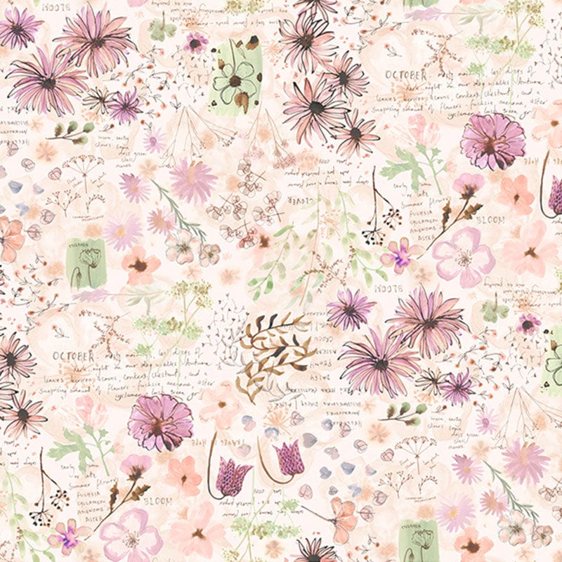 Moda Blooming Lovely Journal Petal 16979-11 Swatch Image