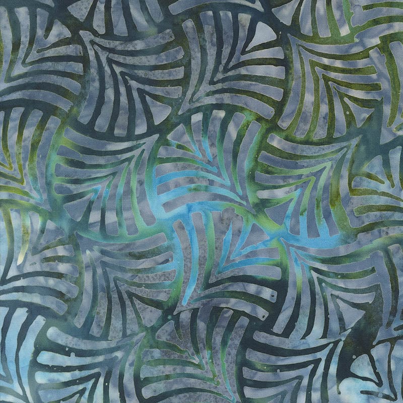 Moda Blue Ridge Batiks Lagoon 4367-27 Main Image