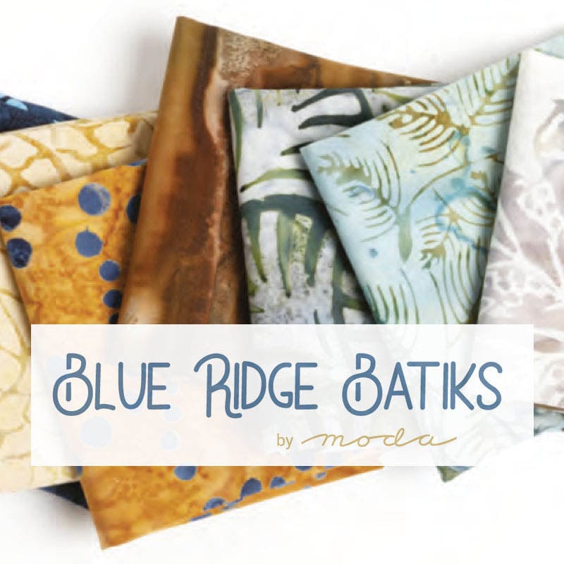 Moda Blue Ridge Batiks Sand 4367-13 Lifestyle Image