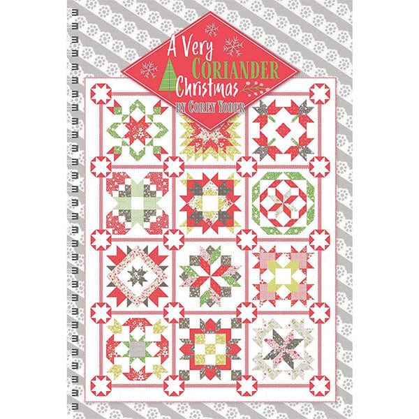 Moda Books A Very Coriander Christmas Block Of The Month Book  - The Sewing Studio