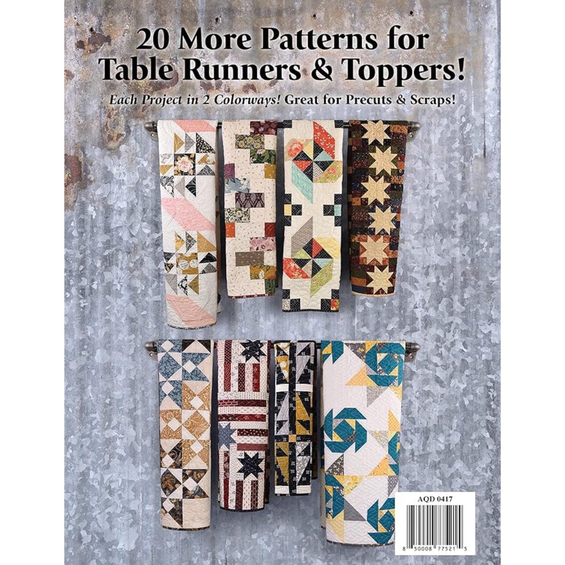 Moda Books Tabletastic 3 -  20 More Patterns for Table Runners & Toppers by Doug Leko  - The Sewing Studio