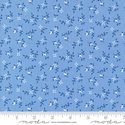 Moda Cali And Co Vine And Bud Sky Blue 29192-42 Ruler Image