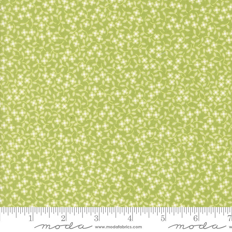 Moda Cali And Co Ditsy Ditsy Pistachio 29193-37 Ruler Image