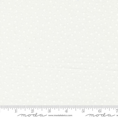 Moda Cali And Co Dottie Dot Cloud White 29196-11 Ruler Image