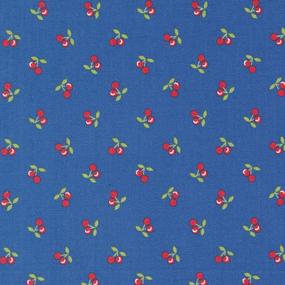 Moda Cali And Co Cherries Cobalt 29194-21 Main Image