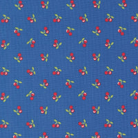 Moda Cali And Co Cherries Cobalt 29194-21 Main Image