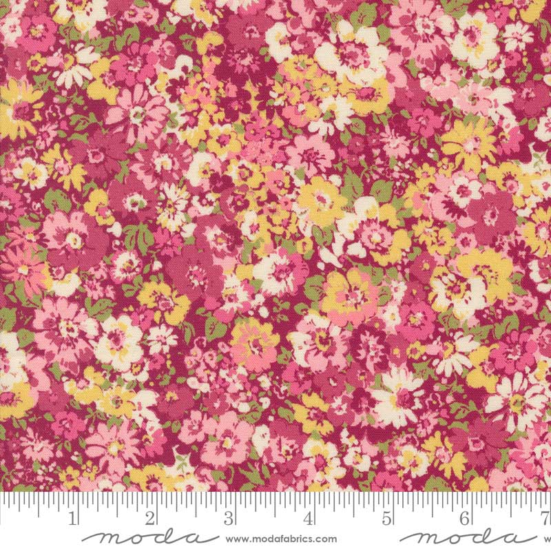 Moda Chelsea Garden Party Mulberry 33744-13 Ruler Image