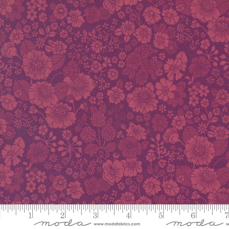 Moda Chelsea Garden Piccadilly Plum 33745-20 Ruler Image