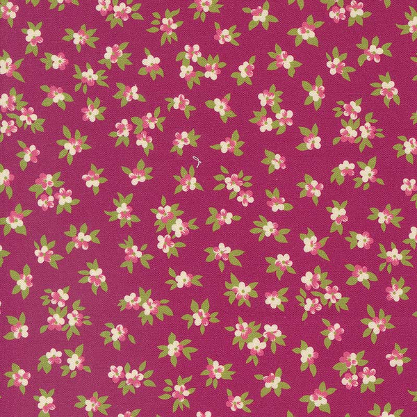 Moda Chelsea Garden Tea Rose Mulberry 33749-21 Main Image