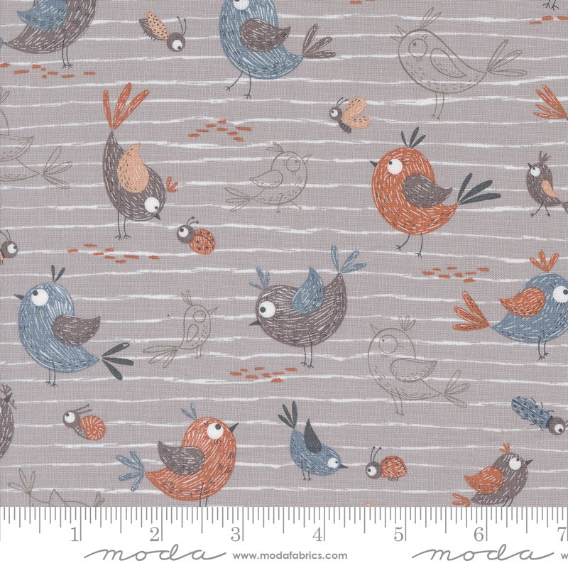 Moda Chirp Friends Dove 39030-15 Ruler Image