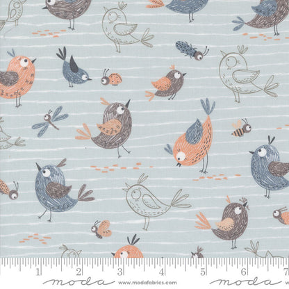 Moda Chirp Friends Sky 39030-19 Ruler Image