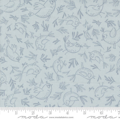 Moda Chirp Trace A Bird Sky 39034-19 Ruler Image