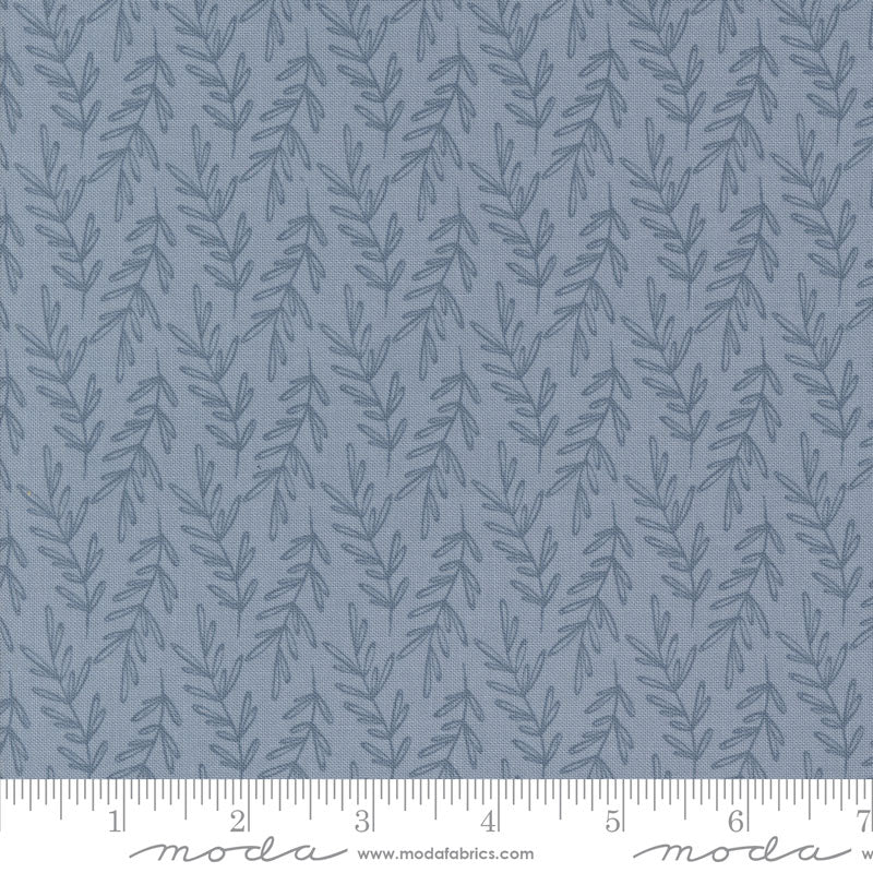 Moda Chirp Leaf Me Here Raincloud 39035-20 Ruler Image