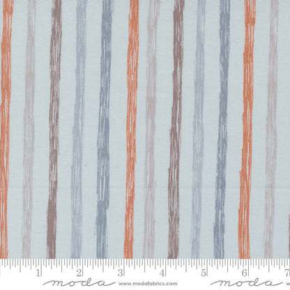 Moda Chirp Just Stripes Sky 39037-19 Ruler Image