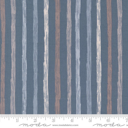 Moda Chirp Just Stripes Twilight 39037-22 Ruler Image