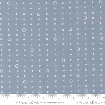 Moda Chirp Dots And Circles Raincloud 39038-20 Ruler Image