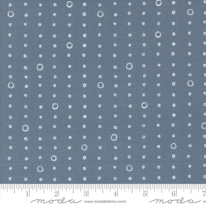 Moda Chirp Dots And Circles Twilight 39038-22 Ruler Image