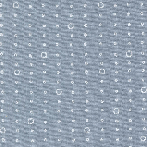 Moda Chirp Dots And Circles Raincloud 39038-20 Main Image