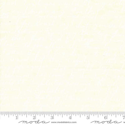 Moda Collections Etchings Wise Words Parchment White 44337-21 Ruler Image