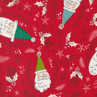 Moda Cozy Wonderland Jolly Santa Berry 45590-14 Main Image