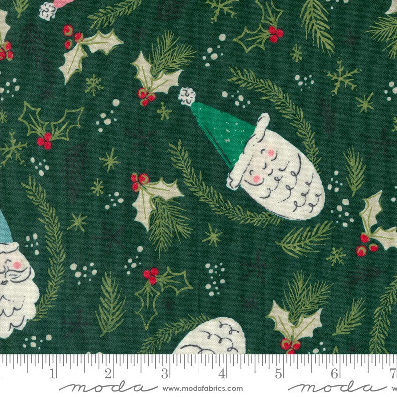 Moda Cozy Wonderland Jolly Santa Pine 45590-23 Ruler Image