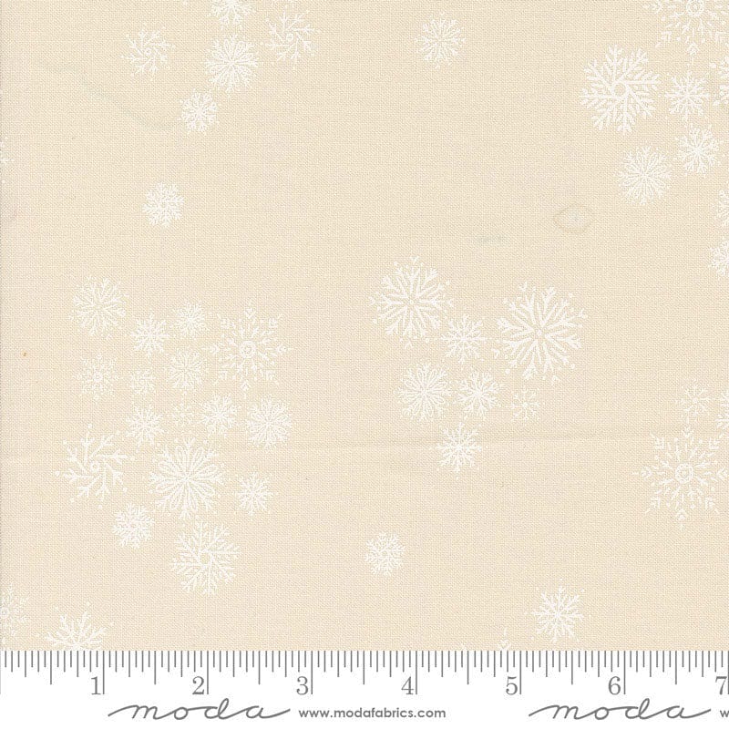 Moda Cozy Wonderland Snowflake Natural 45596-31 Ruler Image