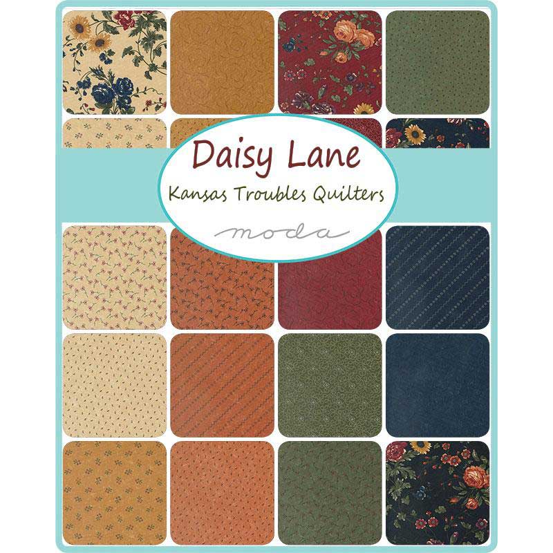 Moda Daisy Lane Fat Quarter Pack 40 Piece 9760AB Swatch Image