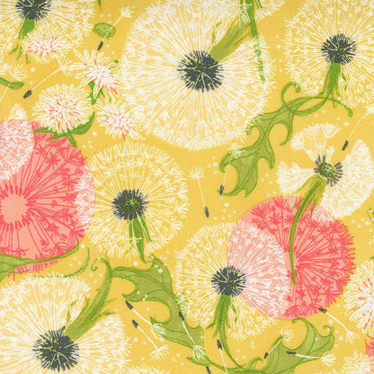 Moda Dandi Duo Dandelions Fields Maize 48750-12 Main Image