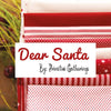 Moda Dear Santa Stripes Crimson 49261-12 Lifestyle Image