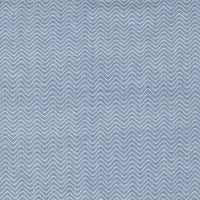 Moda Denim Daisies Blue Jeans Chevron 12222-17 Main Image