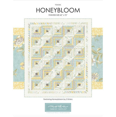 Moda Download Free Pattern: Honeybloom Quilt  - The Sewing Studio for sale UK - The Sewing Studio