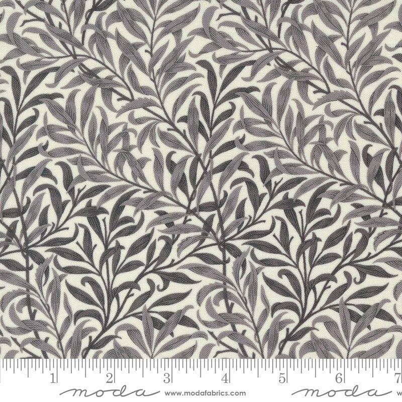 Moda Ebony Suite Willow Boughs Dove 8385-12 Ruler Image