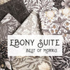 Moda Ebony Suite Bachelors Button Ebony 8386-18 Lifestyle Image