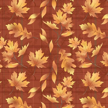 Moda Fabric Autumn Awakening Leaf Cascade Leaf Cascade 3468-03  - The Sewing Studio for sale UK - The Sewing Studio