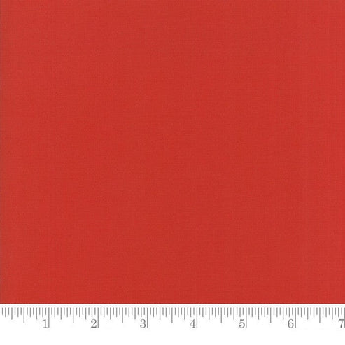 Moda Fabric Moda Bella Solids Red  - The Sewing Studio