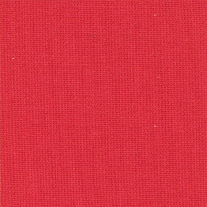 Moda Fabric Moda Bella Solids Red  - The Sewing Studio