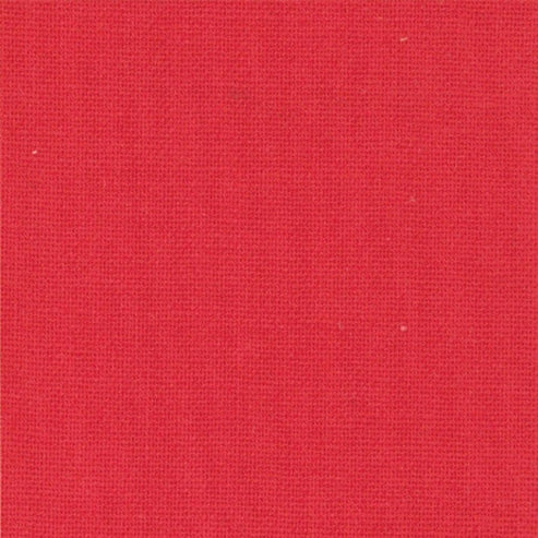 Moda Fabric Moda Bella Solids Red  - The Sewing Studio