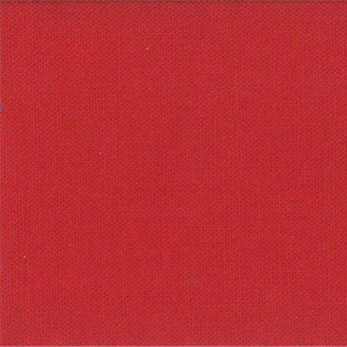 Moda Fabric Moda Bella Solids Red  - The Sewing Studio