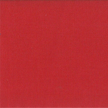 Moda Fabric Moda Bella Solids Red  - The Sewing Studio