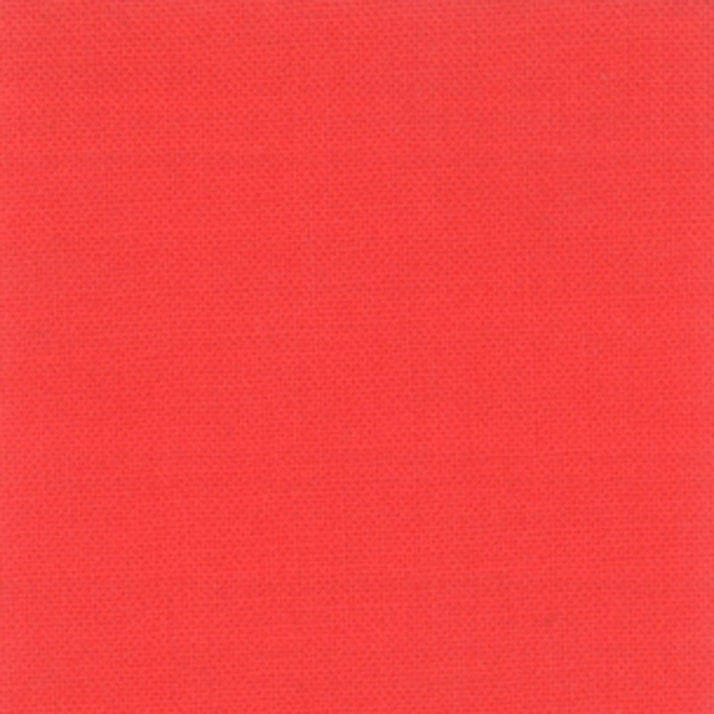 Moda Fabric Moda Bella Solids Red  - The Sewing Studio