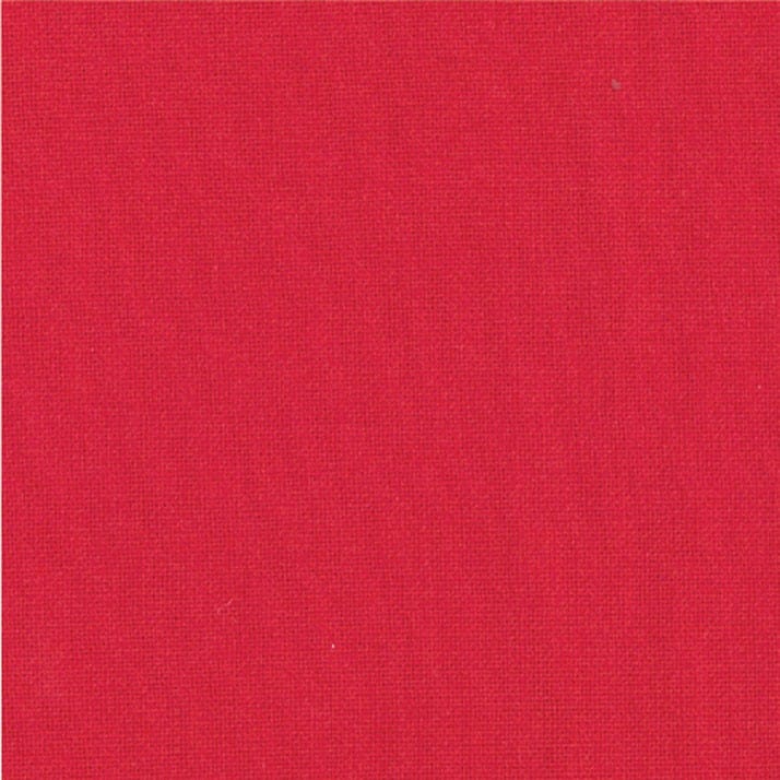 Moda Fabric Moda Bella Solids Red  - The Sewing Studio